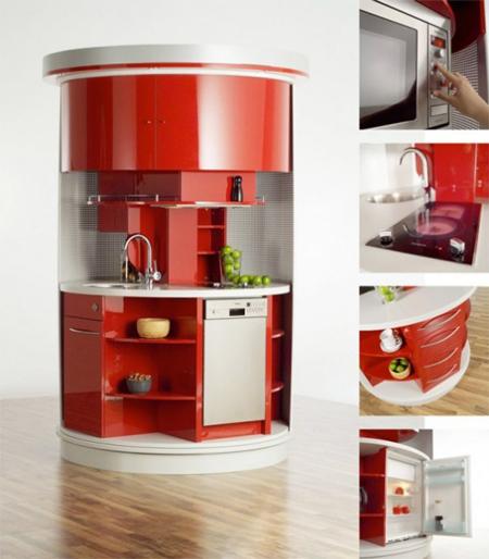 927 11 Ý tưởng mẫu bếp tròn táo bạo – Giải pháp tối ưu cho ngôi nhà chật