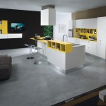 modern kitchen cabinets 41 150x150 Tủ bếp nhôm cao cấp chữ I có bàn đảo dài   QNAT02