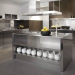 tu bep inox 5 150x150 Tủ bếp Inox 304 cao cấp chữ mini có đảo   QNIT02