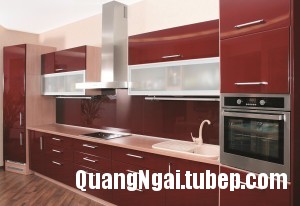 Brown kitcen inerior